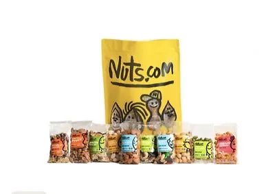 Nuts Snacks To Go Single Serve 10 Pack Sampler  • $29