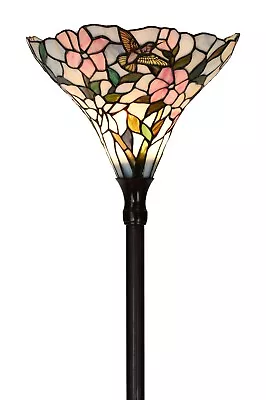 £174.99 • Buy Flower Tiffany Style Floor Lamp 14 Inch Wide