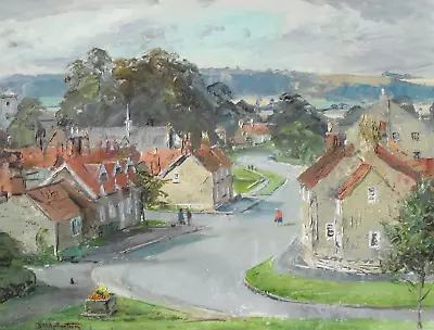 Sheila Macleod Robertson - Original Oil Painting - Hovingham Ryedale Yorkshire • £295