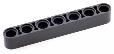 10 LEGO Technic Dark Bluish Grey Beam 1 X 7 Lift-Arm Thick (16615) - 10 Pieces • $7.50