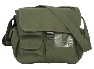 $25.99 • Buy Rothco 9203 Urban Explorer Olive Canvas Shoulder Bag 12 X 10 X 4 