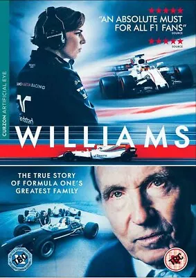WILLIAMS (2017): Sir Frank & Claire Formula 1 F1 Grand Prix - NEW R2 DVD Sp • $34.95