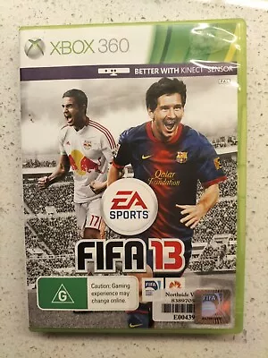 ❤️Near Mint Disc NTSC-J FIFA 13 Microsoft Xbox 360 Game PAL COMPLETE No Manual • $4.79