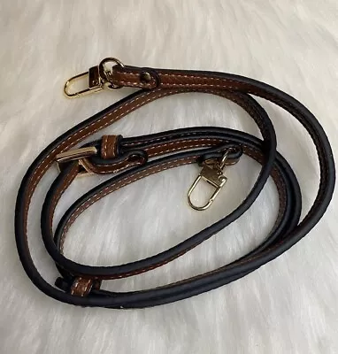 Bag Chain Strap Replacement Crossbody Handbag Purse DIY Leather Brown Adjustable • $19.99