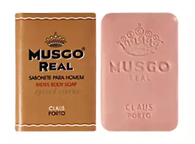 Claus Porto Musgo Real Spiced Citrus Mens Body Soap • $25