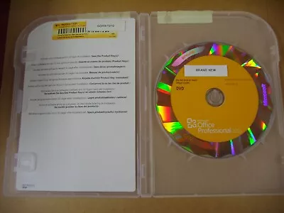 Microsoft Office 2010 Professional Licensed For 2 PCs Full W/DVD MS Pro  =NEW= • $179.90