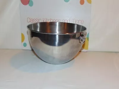 REFURBISHED Revere Ware 3 Quart Stainless Mixing Bowl W/ D Ring H96 KOREA • $2.99