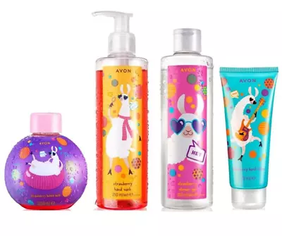 Avon Llama Mama Kids' Bubble Bath Shower Gel Hand Wash & Lotion Set FREE POST • £14.75