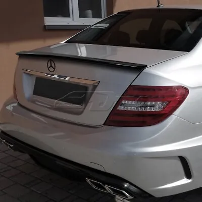 For 08-14 Mercedes-Benz C-Class W204 AMG-Style Real Carbon Fiber Trunk Spoiler • $116.99