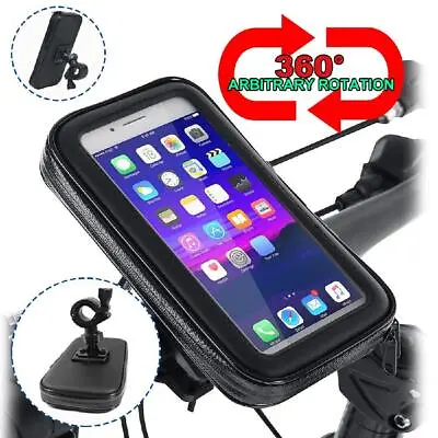 £14.41 • Buy 6  Motorbike Motorcycle Bike Cycle GPS SAT NAV Case Bag Mount Holder Waterproof