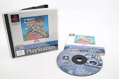 Theme Park World (PS1) [PAL] - WITH WARRANTY • $17.95
