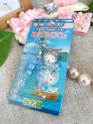 Sanrio Hello Kitty Charm Phone Bead Strap GOTOCHI Baby Eel Hamana Lake 2003 • $44.83