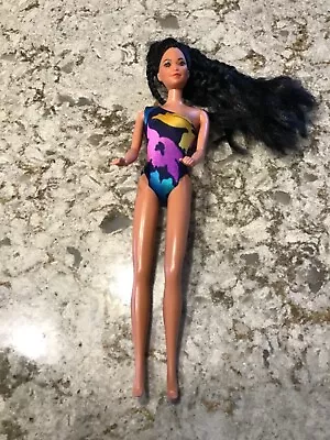 Vintage 1985 Mattel Tropical Miko Barbie Doll W/ Original Outfit  Nice! • $24.99