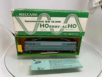 $225 • Buy Hornby AcHO HO Gauge Railways 638 SNCF BoBo 16,000 Locomotive Boxed