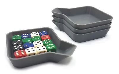 Stackable Board Game Tray Token Piece Dice Tidy Tabletop Wargaming Container • £3.99