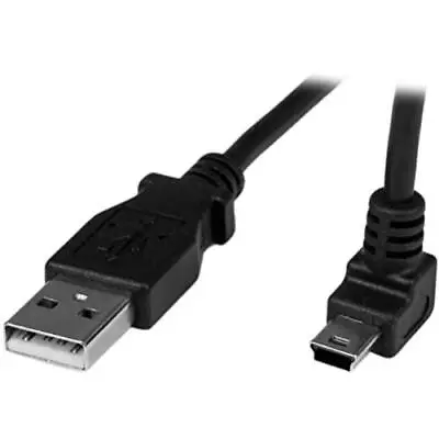 StarTech.com 1m Mini USB Cable Cord - A To Up Angle Mini B - Up Angled Mini USB • $9.69