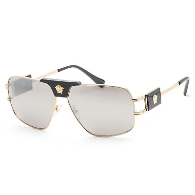 Versace Men's Fashion VE2251-10026G-63 63mm Gold Sunglasses • $99.99