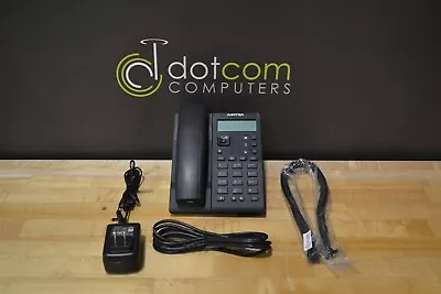 Aastra Mitel Telecom 6863i VoiP Office Display Phone Black W/Power Supply AC  • $63
