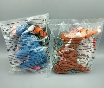 £0.99 • Buy 2X NEW McDonalds Happy Meal Toy 2000 Tigger, Winnie The Pooh Soft Toys