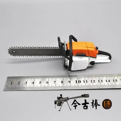 1:6 Chainsaw Weapon Scene Props Model For 12  Male HT Action Figure Soldier Toys • $30.35