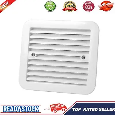 RV Fridge Vent With Fan Silent Trailer Caravan Side Air Ventilation Exhaust Fan • $43.66