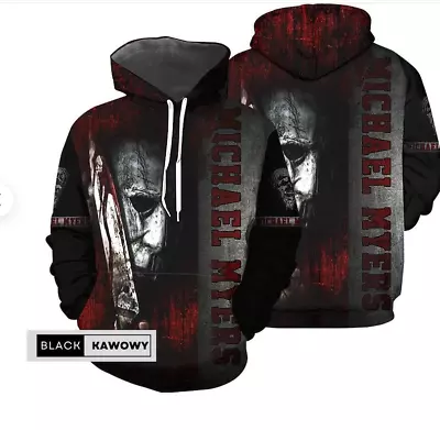 Halloween Michael Myers 3D HOODIE The Mother Day Gift US Size Christmas Gift • $26.55