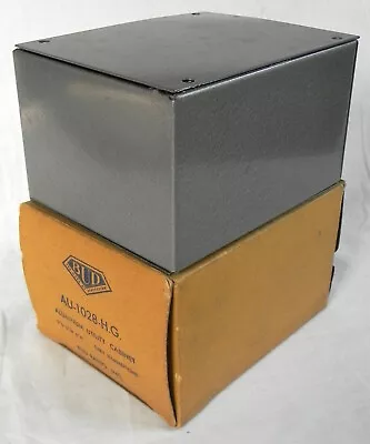 BUD  Aluminum Utility Cabinet  AU-1028-H.G. Grey Aluminum Minibox 5 X4 X3  Box • $18