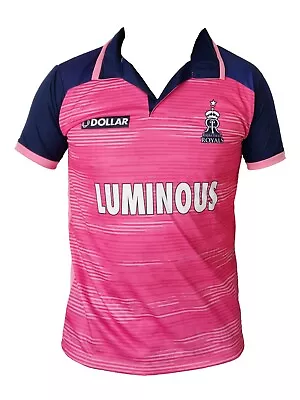 IPL Rajasthan Royals 2023 Jersey / Shirt T20 Cricket India RR TATA • £24.99