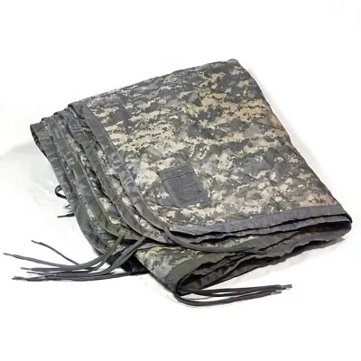 $38.90 • Buy USGI US Military Army ACU Camo Wet Weather Poncho Liner Woobie Blanket NEW