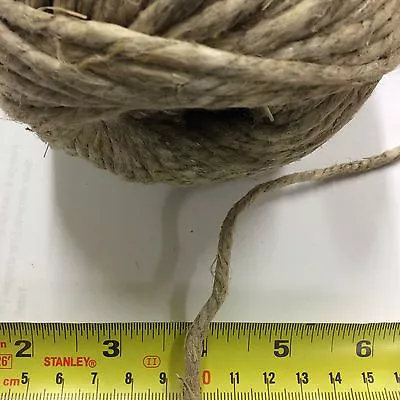 UPHOLSTERY BARBOUR TWINE 346 Nylon Buttoning LACING CORD WAXED Thread   • £5.50