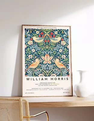 William Morris Exhibition Print | Art Nouveau Print | Exhibition Poster • $8.20