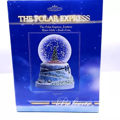 The Polar Express Journey Water Globe 2004 Hallmark Warner Brothers 6  NIB • $46.95