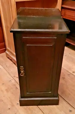 Antique Victorian Mahogany Bedside Cabinet Table  DELIVERY POSSIBLE • £54.95