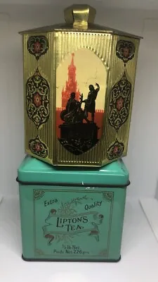 LOT/2 Rare Vintage Tea Box  USSR-UK 🇬🇧 1980. • $85