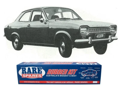 Body Rubber Kit Escort 1970-1975 Mk1 2 Door • $1149.95