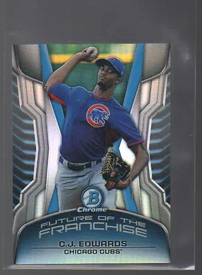 C.j. Edwards 2014 Bowman Chrome Draft Future Of The Franchise Card #ff-ce • $1