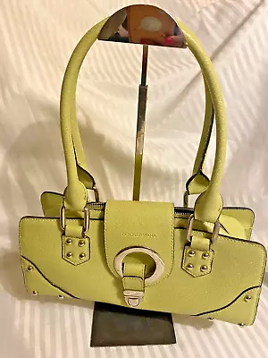 Vintage Dolce And Gabbana Lime Handbag Purse *rare* • $175