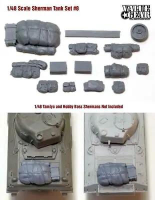 1/48 Scale Resin Stowage Set – Sherman Tank Set #8 • £16.49