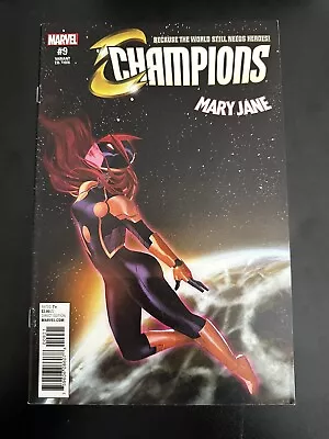 Champions #9 Variant Edition Mary Jane Cover Helen Chen Marvel Comics 2017 • $8.99