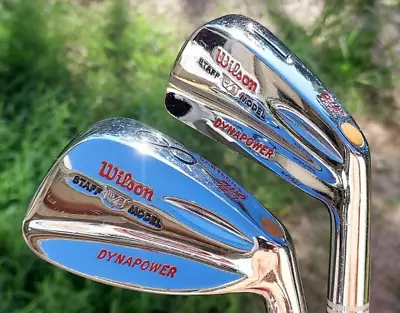 Mint Vintage Wilson Staff Model Dynapower Fluid Feel Irons 1-Pw Bulletbacks #G11 • $499.99