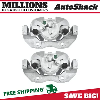 Front Brake Calipers W/ Bracket Pair 2 For Mazda 3 Sport 2008-2013 3 2.0L • $98.30