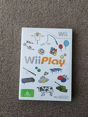 Wii Play Nintendo Wii PAL *Complete* Wii U Compatible • $8