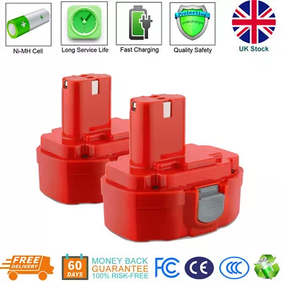 2Pack 3.5AH Ni-MH For Makita 18V Battery  PA18 8391D 6343D 4334D 1822 1823 1833 • £23.90