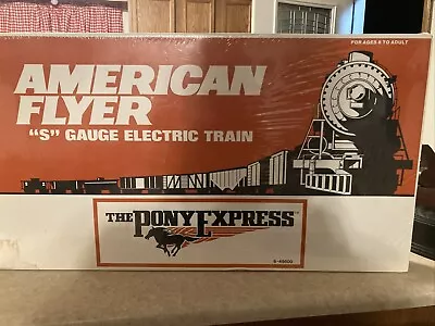 Vintage 1990 Lionel American Flyer “The Pony Express” Train Set 49600 • $300