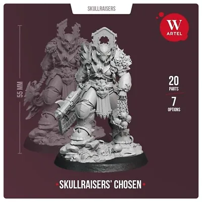 Skullraisers` Chosen Artel W Khorne Berzerkers World Eaters Eightbound Angron HQ • $64.52