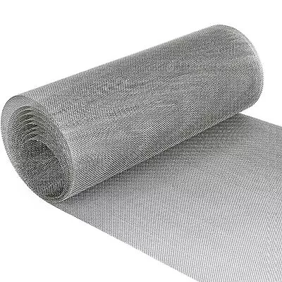 304 Stainless Steel Woven Metal Mesh Heat Resistant Wire Mesh Screen 1mm Hole • $14.75