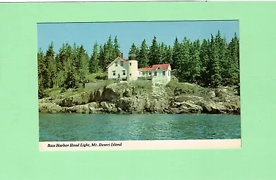 Lighthouse - Maine - Mount Desert Island - Bass Harbor Head Light - Unused PC • $0.99