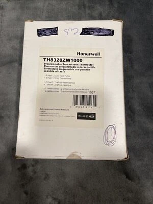 $49.99 • Buy New Open Box Honeywell Programable Thermostat TH8320ZW