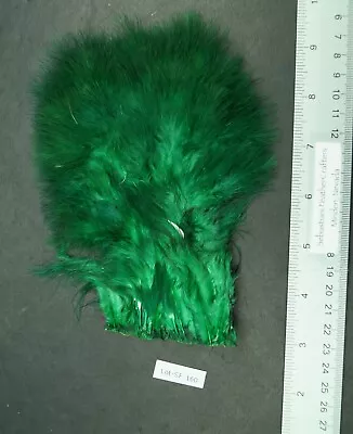 Dyed Green Hen Rump Mini Marabou Patch Lot-SF 160 • $4.99