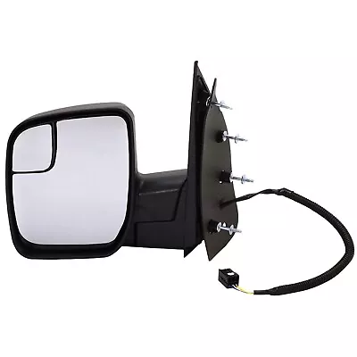 Power Mirror For 2010-2014 Ford E-250 E-350 Super Duty Left Textured Black • $54.25